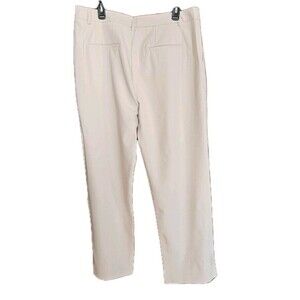 NiMin Women XL Khaki Tan High Waist Wide Leg Trouser Pants Office Work‎ NWT